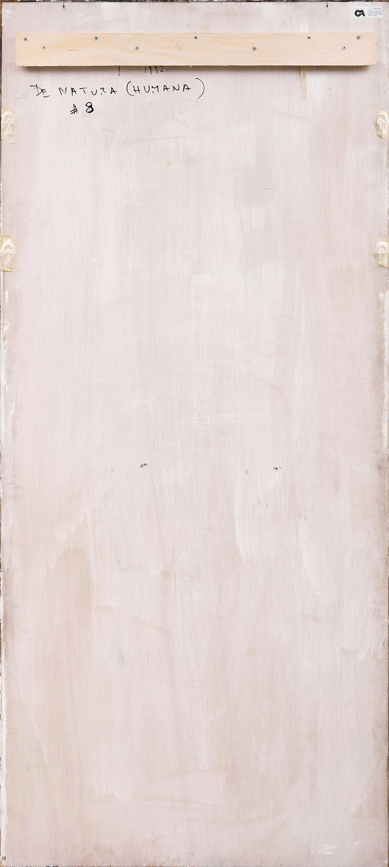 Peter Krausz, De Natura (Humana) No. I, II and 8, three fresco paintings on board, 1992 - view 5