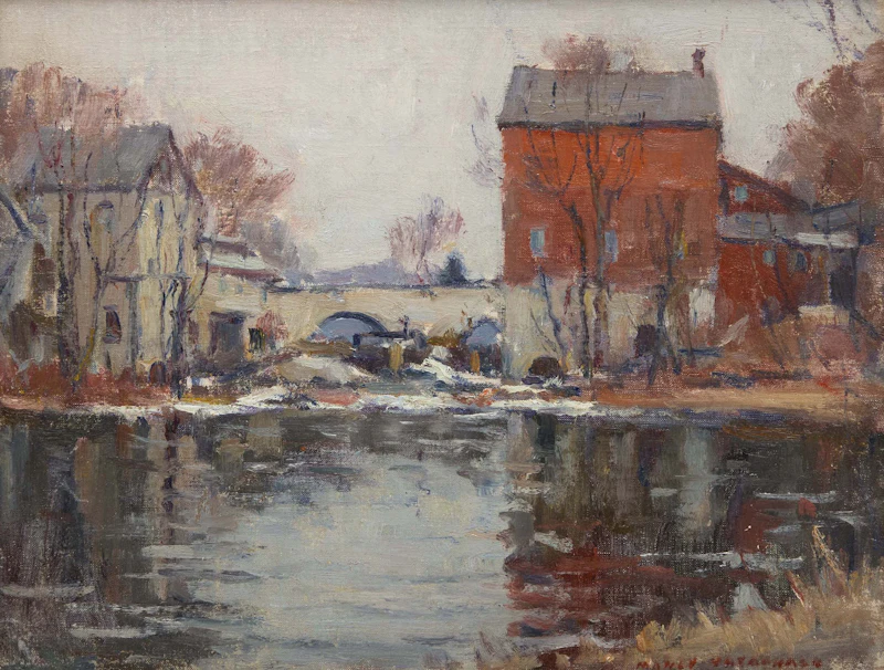 The Old Mill by Manly Edward MacDonald