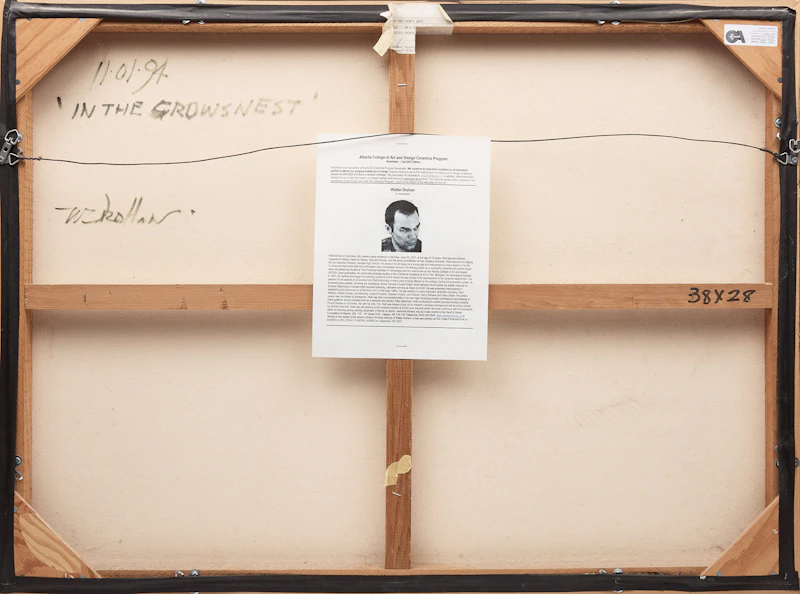 Walter Drohan, In the Crow’s Nest, 1994, oil on canvas - view 3