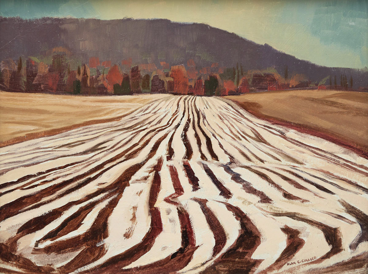 Alan Caswell Collier, From Highway 515 Southwest of Quadeville, Ont., 1976, oil on board