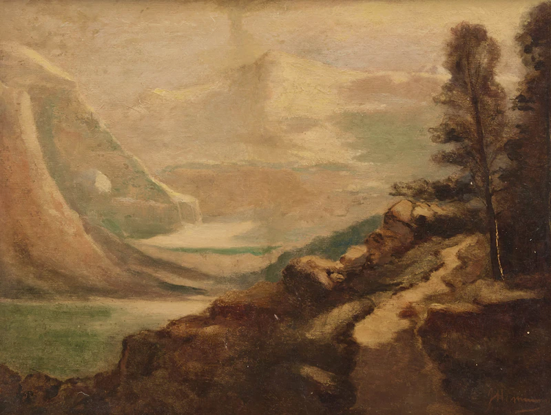 Untitled (Mountains of British Columbia) by John Hammond