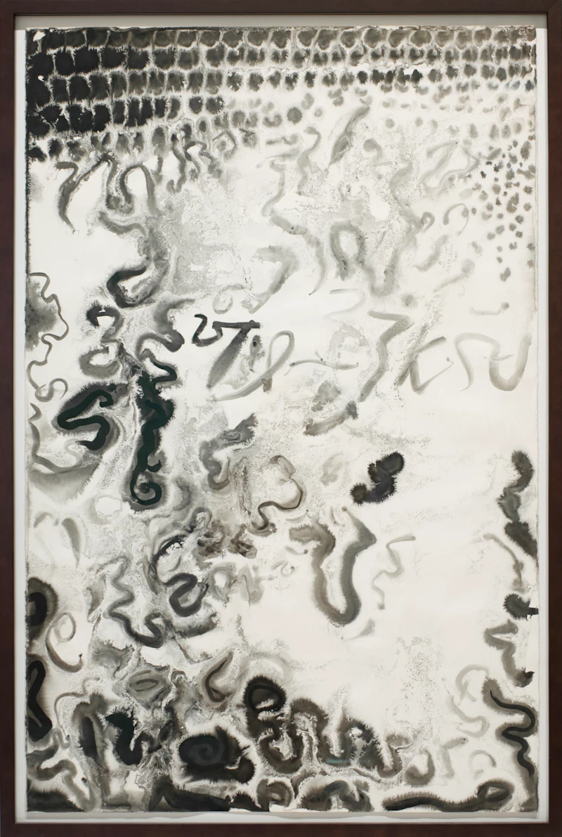 Jack Leonard Shadbolt, Perforated Section L, circa 1967, ink on paper - view 2