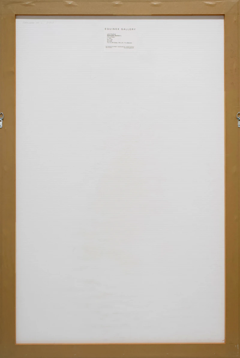 Jack Leonard Shadbolt, Perforated Section L, circa 1967, ink on paper - view 3