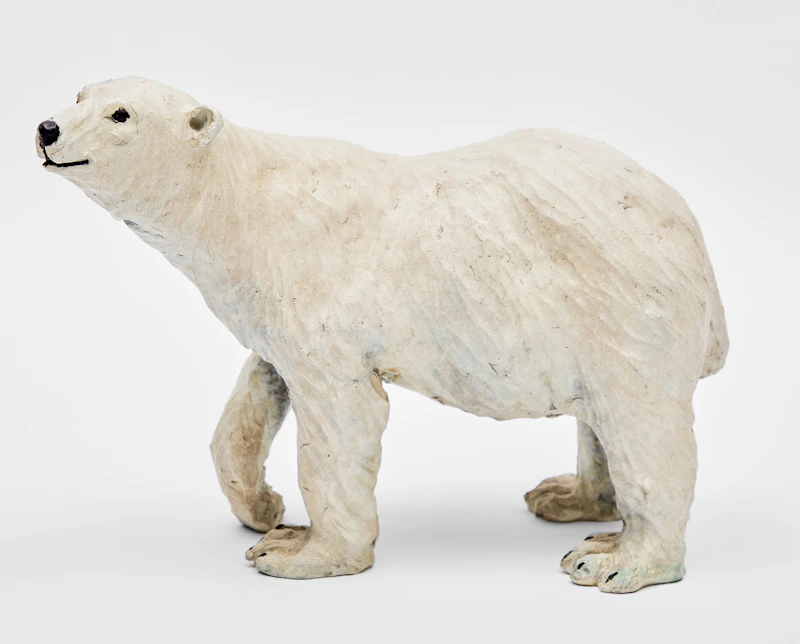 Joe Fafard, Polar Bear, 2008, bronze