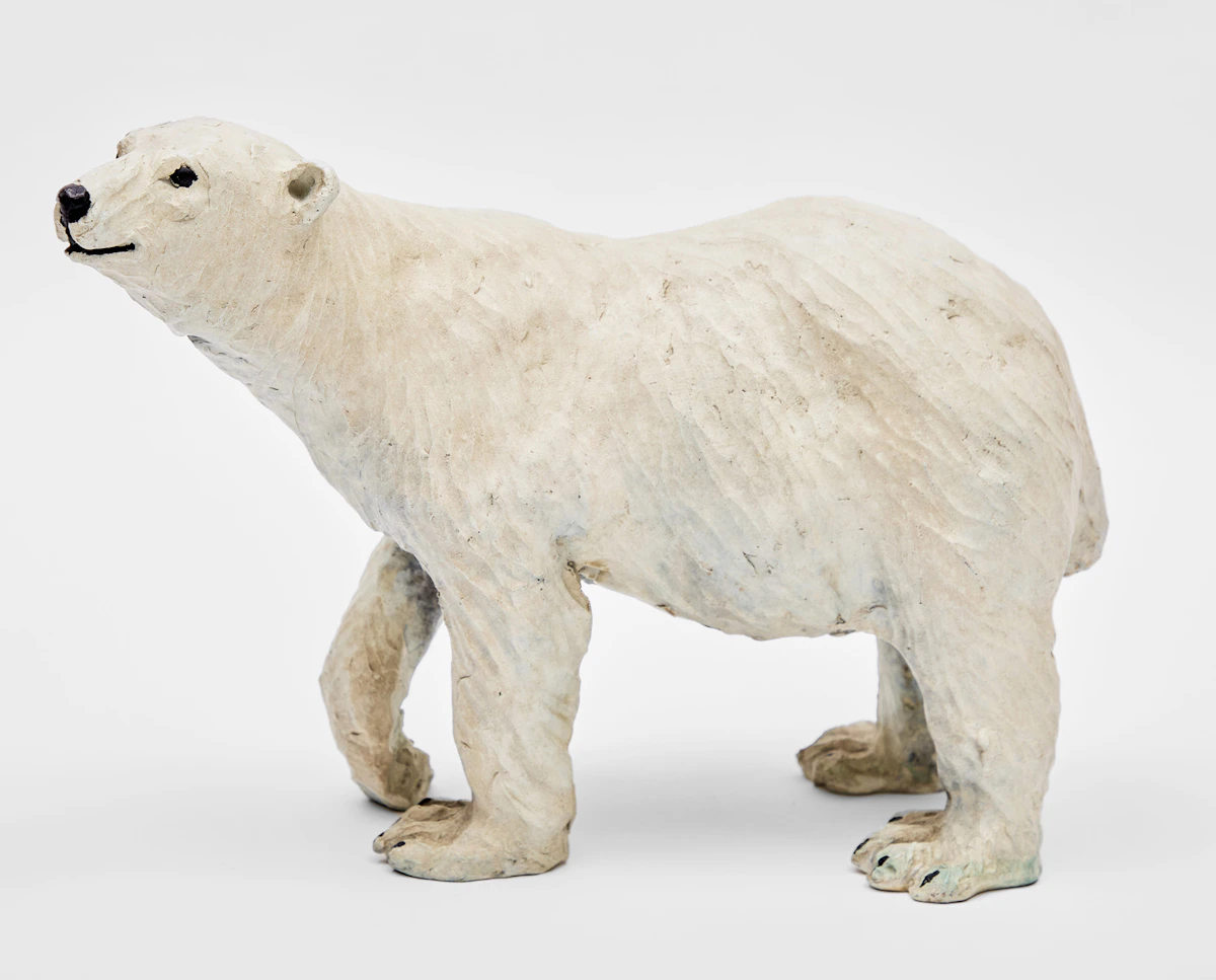 Joe Fafard, Polar Bear, 2008, bronze