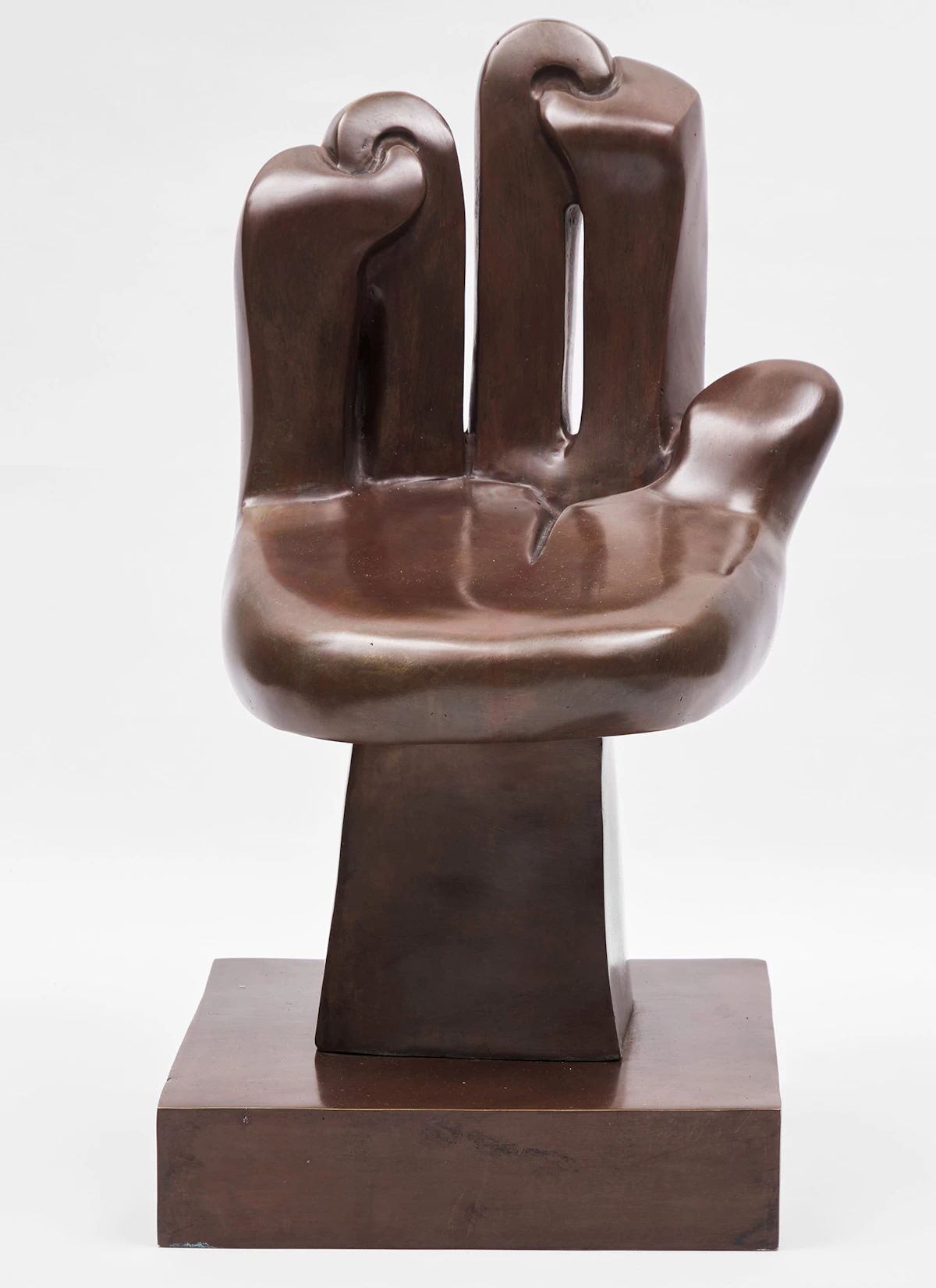 Sorel Etrog, Small Chair (Hand), 1969, bronze