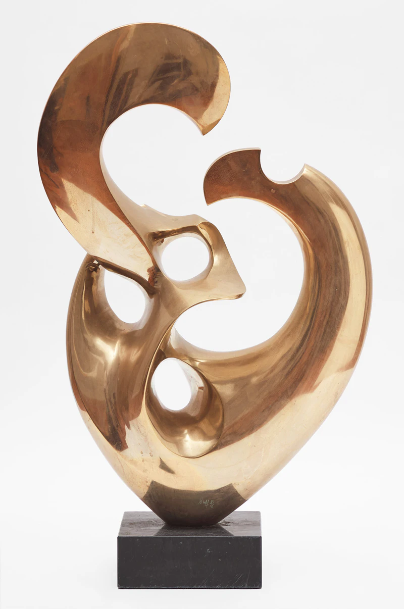 Antonio Kieff, Love #VI, circa 1979, polished and patinated bronze - view 2