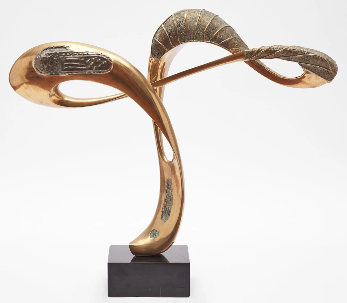 Antonio Kieff, Sinfonia á Kafka, 1972, polished and patinated bronze