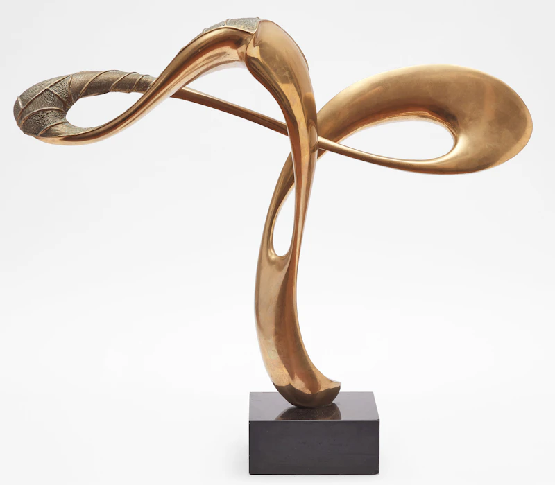 Antonio Kieff, Sinfonia á Kafka, 1972, polished and patinated bronze - view 2