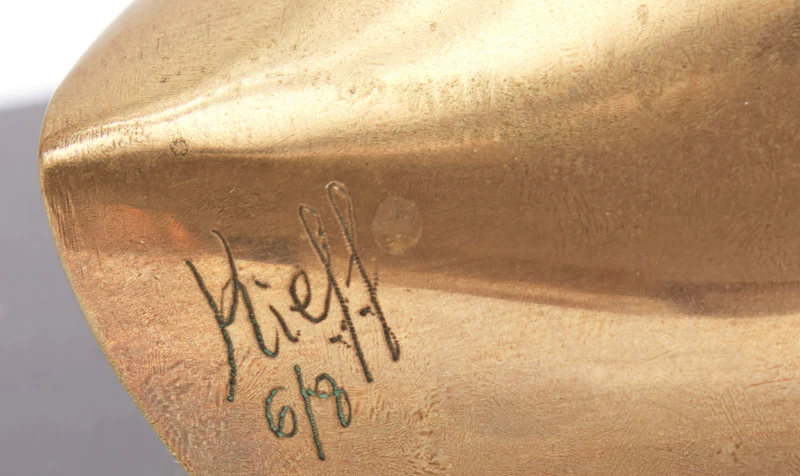 Antonio Kieff, Sinfonia á Kafka, 1972, polished and patinated bronze - view 3