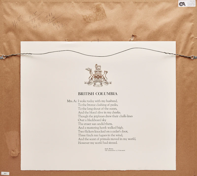 Jean Paul Lemieux, Canada Album, 1984, 12 colour prints with commemorative stamp sheet - view 11