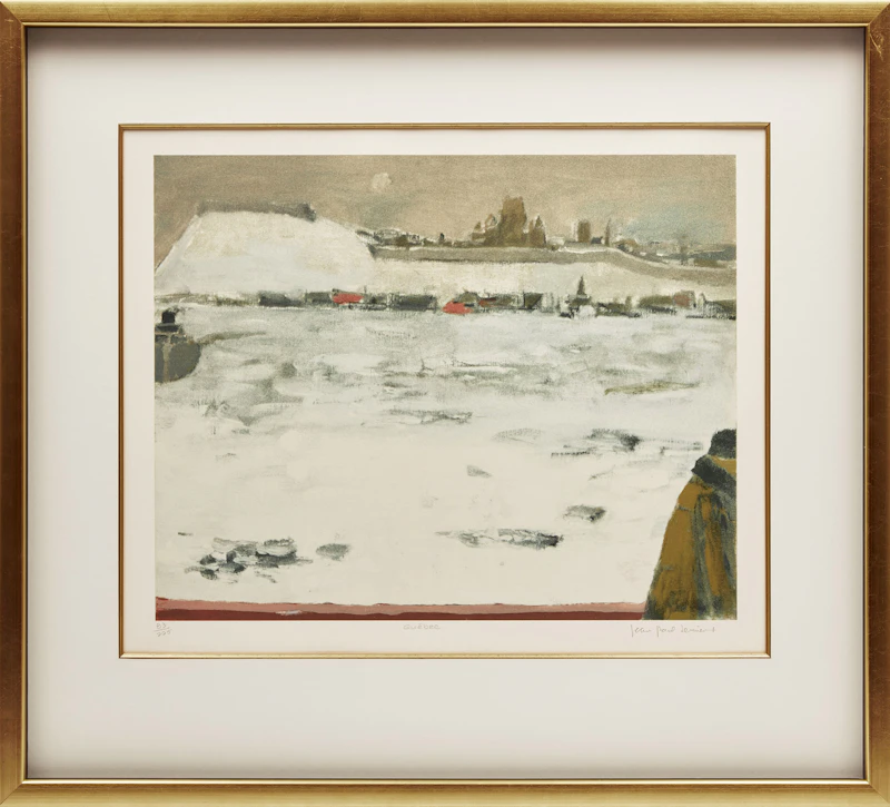 Jean Paul Lemieux, Canada Album, 1984, 12 colour prints with commemorative stamp sheet - view 29