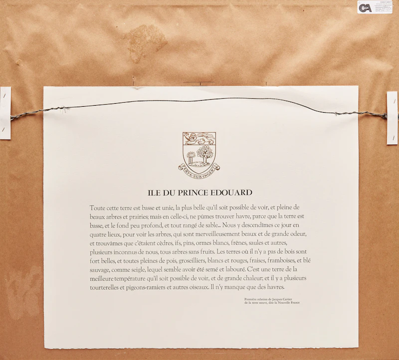 Jean Paul Lemieux, Canada Album, 1984, 12 colour prints with commemorative stamp sheet - view 33