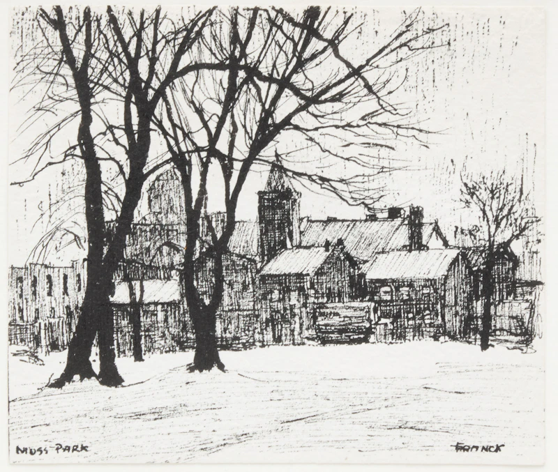 Moss Park II by Albert Jacques Franck