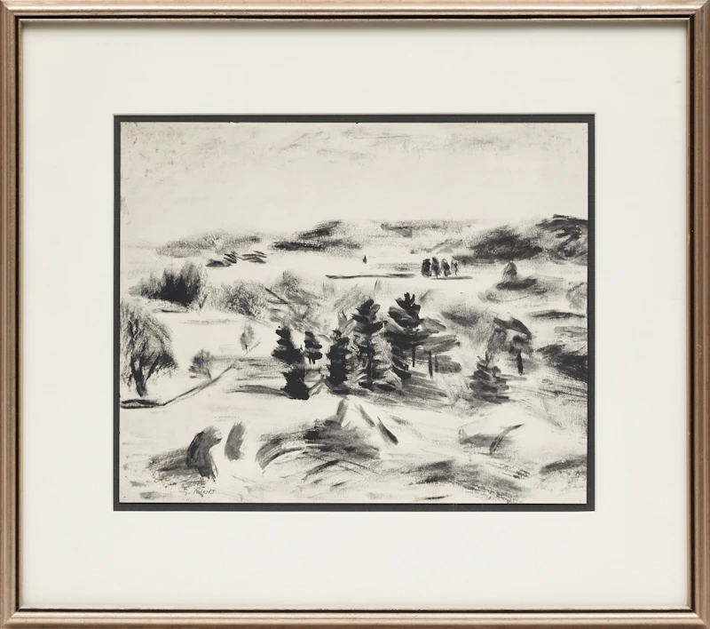 William Goodridge Roberts, Gatineau Landscape, photolithograph - view 2
