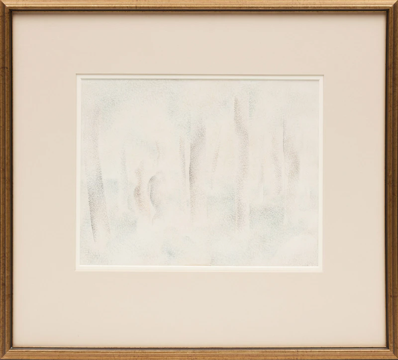 Lionel LeMoine FitzGerald, Love In Summer Woods #6, coloured pencil - view 2