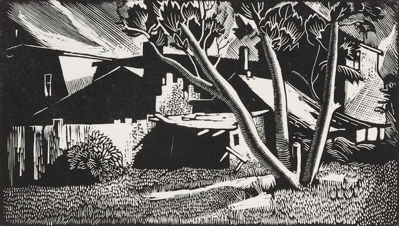 Backyards of Bathurst St by Frederick Alexander Fraser