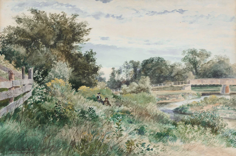 Rosedale, Toronto, 1891 by William Daniel Blatchly