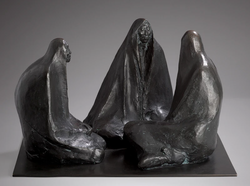 Tres Mujeres Platicando by Francisco Zúñiga