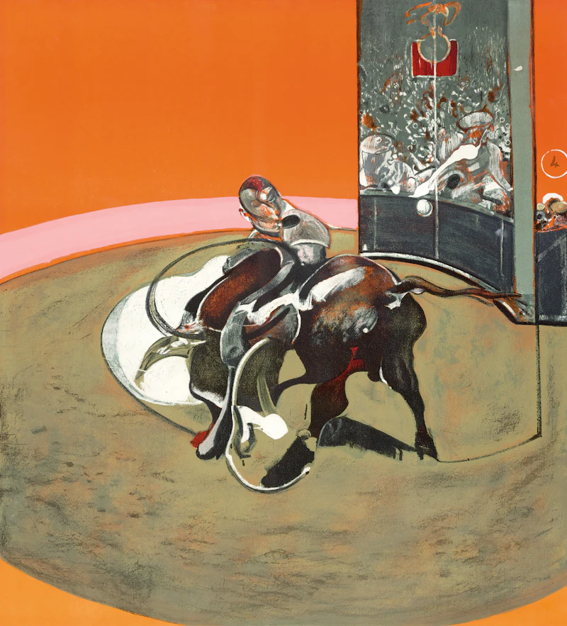 After Study for Bullfight #1, 1969 (Sabatier 10) by Francis Bacon