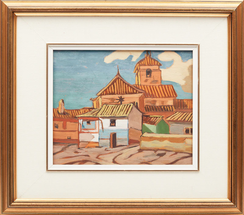 Frederick Grant Banting, Spain, 1933, oil on board - view 2