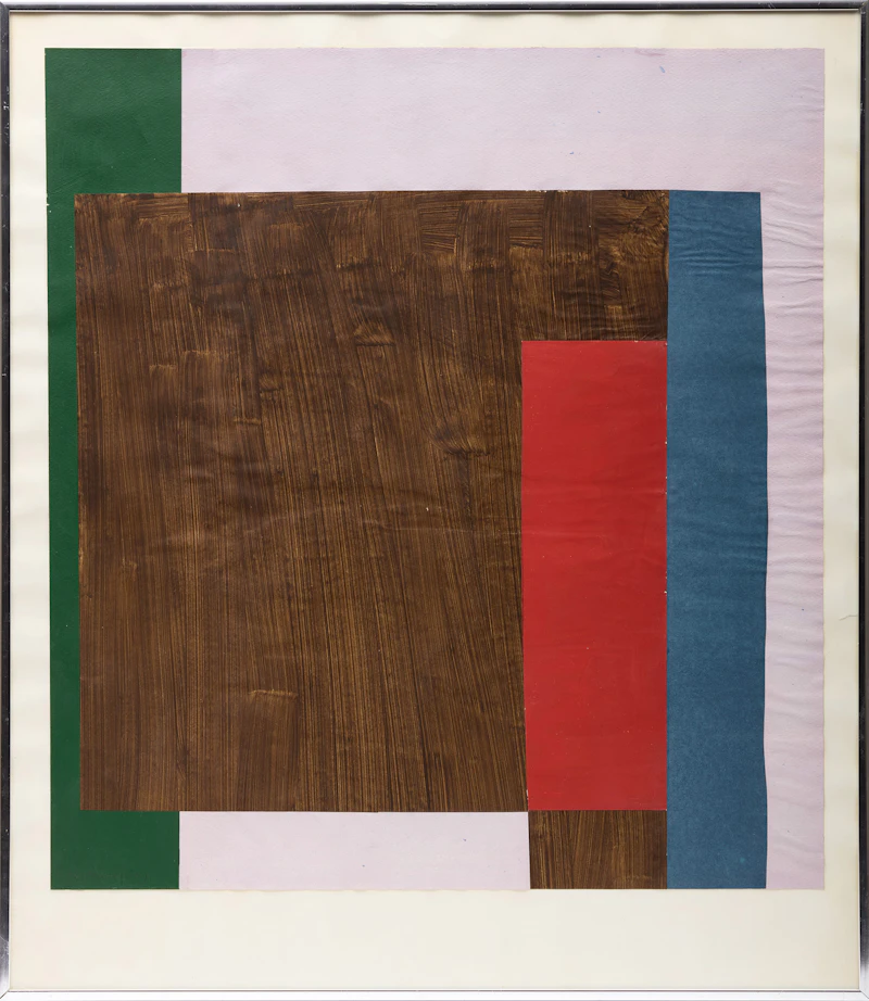 Raymond John Mead, Untitled Abstraction, 1979, collage - view 2
