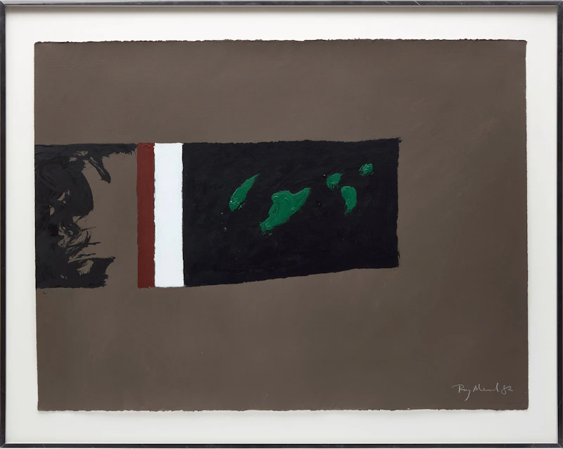 Raymond John Mead, Untitled, 1982, acrylic on paper - view 2