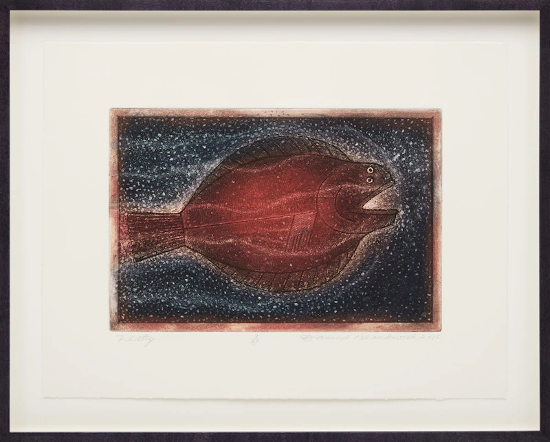 David Lloyd Blackwood, Flatty, 2015, etching and aquatint - view 2