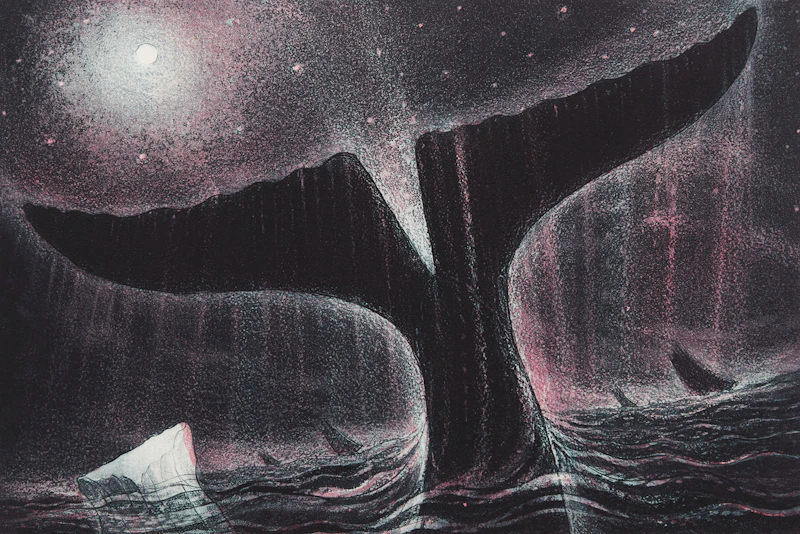 David Lloyd Blackwood, Twilight Sounding, 2010, etching and aquatint
