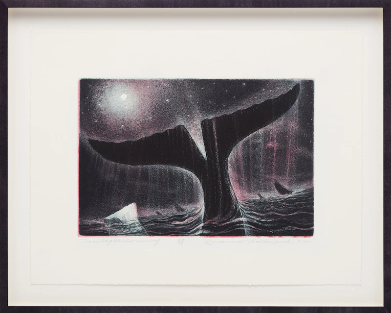 David Lloyd Blackwood, Twilight Sounding, 2010, etching and aquatint - view 2