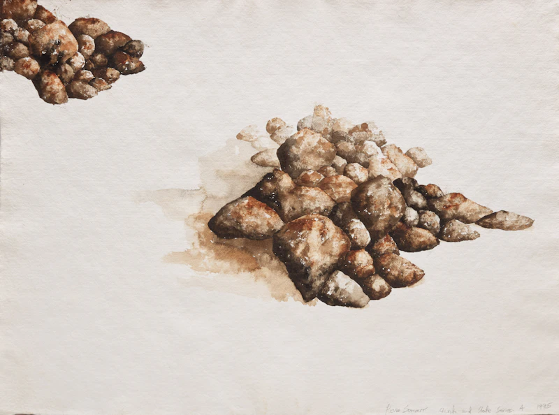 Kevin Sonmor, The Migration 8; Church and State Series 2; Church and State Series 4, three water-based media works on paper - view 3