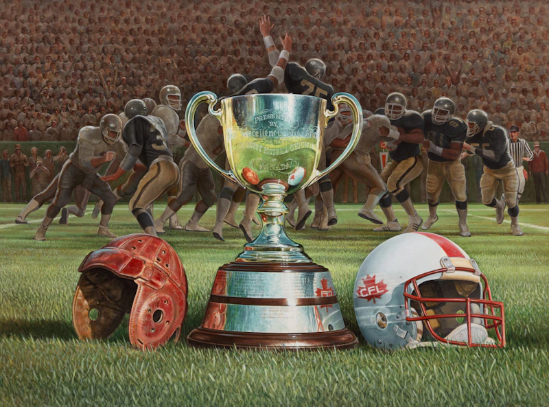 The Grey Cup by Kenneth Danby