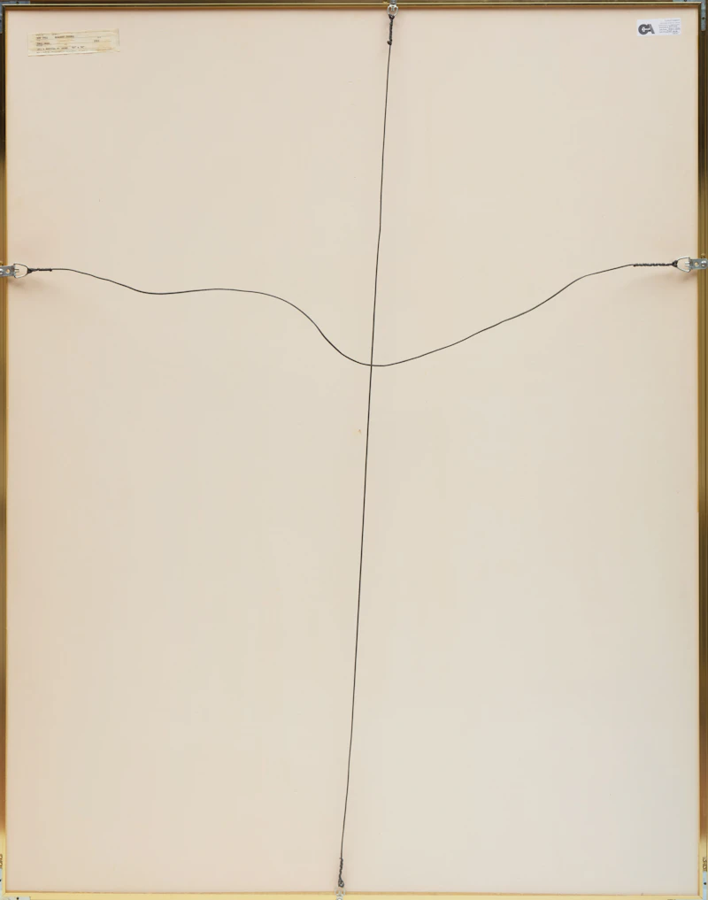 Roberto Juarez, Tool Head, acrylic and oil on paper, 1983 - view 3