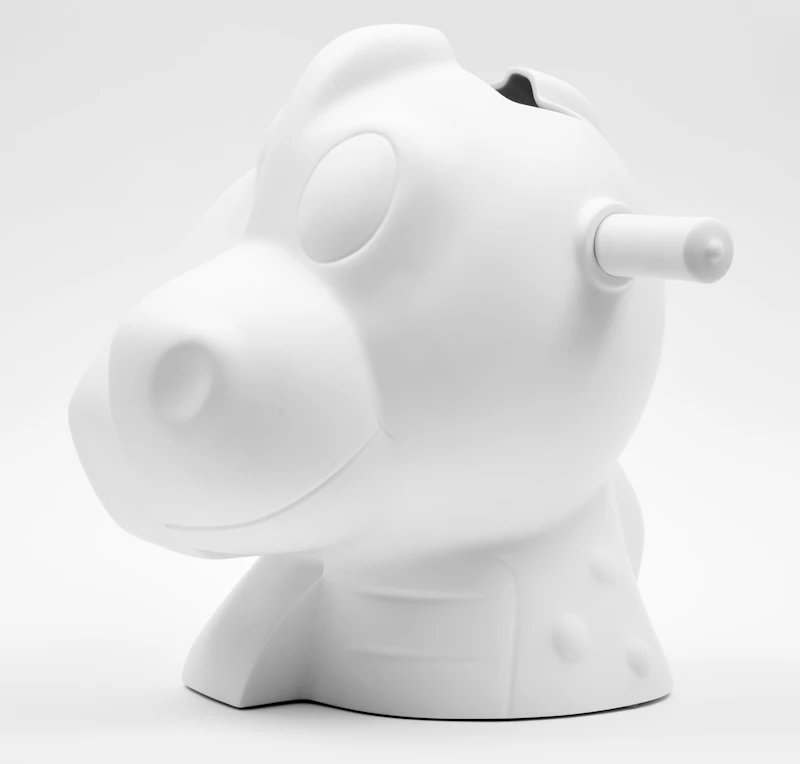 Jeff Koons, Split Rocker Vase, porcelain, 2012 - view 3