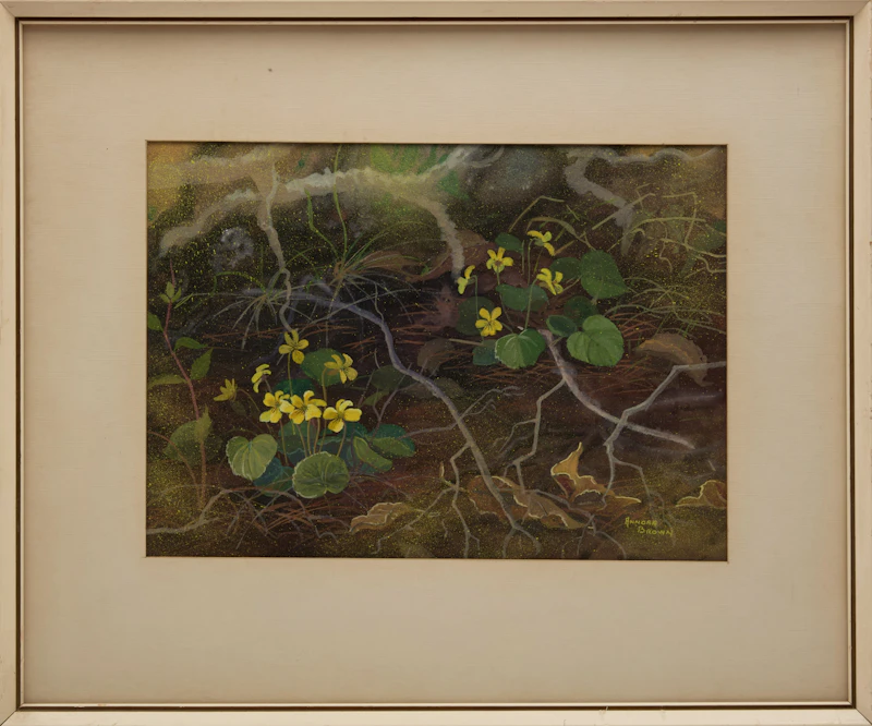 Annora Brown, Floral Still Life, watercolour on paper - view 2