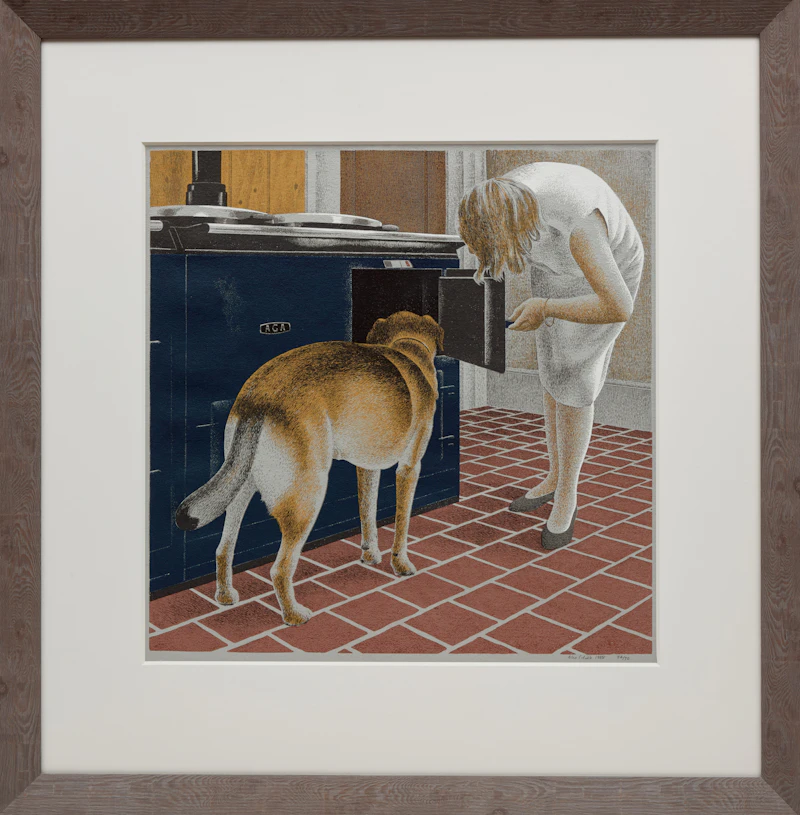 David Alexander Colville, Stove, colour serigraph, 1988 - view 2