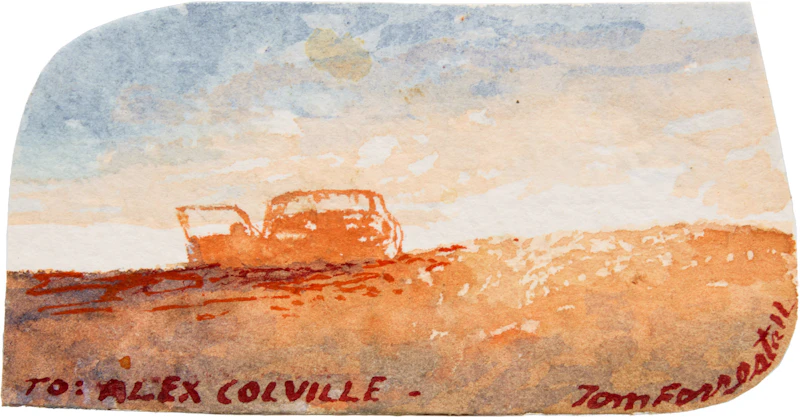 To Alex Colville by Thomas de Vany Forrestall