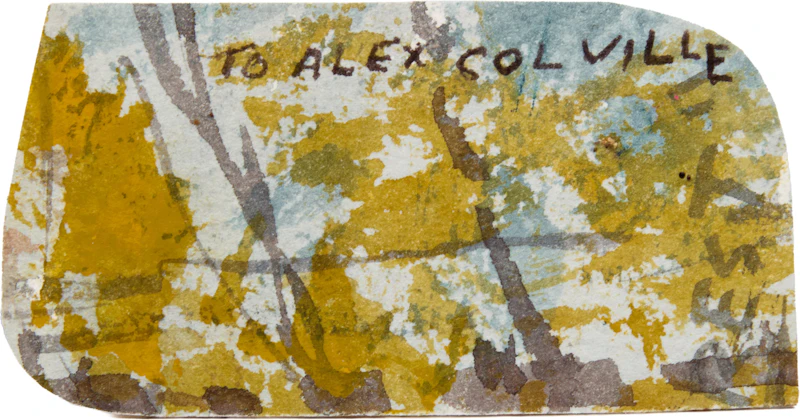 Thomas de Vany Forrestall, To Alex Colville, mixed media on paper, 2018 - view 2