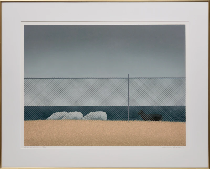 Christopher Pratt, Gulf of St. Lawrence, colour serigraph, 1994 - view 2