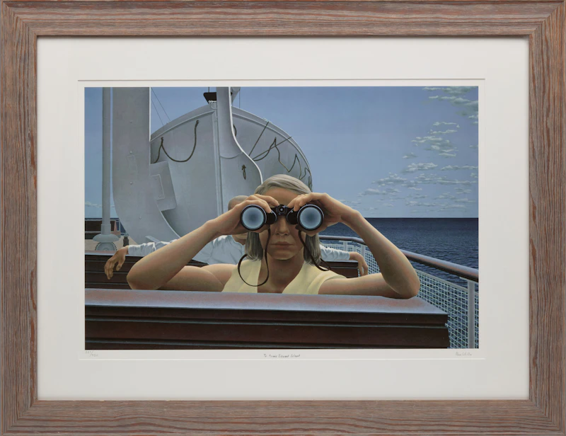 David Alexander Colville, To Prince Edward Island, photolithographic reproduction - view 2