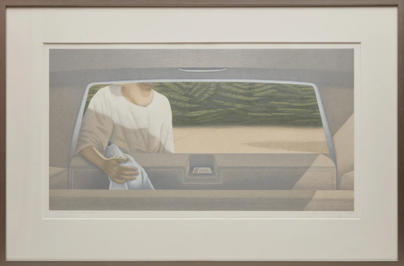 Jeremy Smith, Narrows, Lake Vernon; Snowstorm; Woman and Dog, three colour serigraphs - view 8