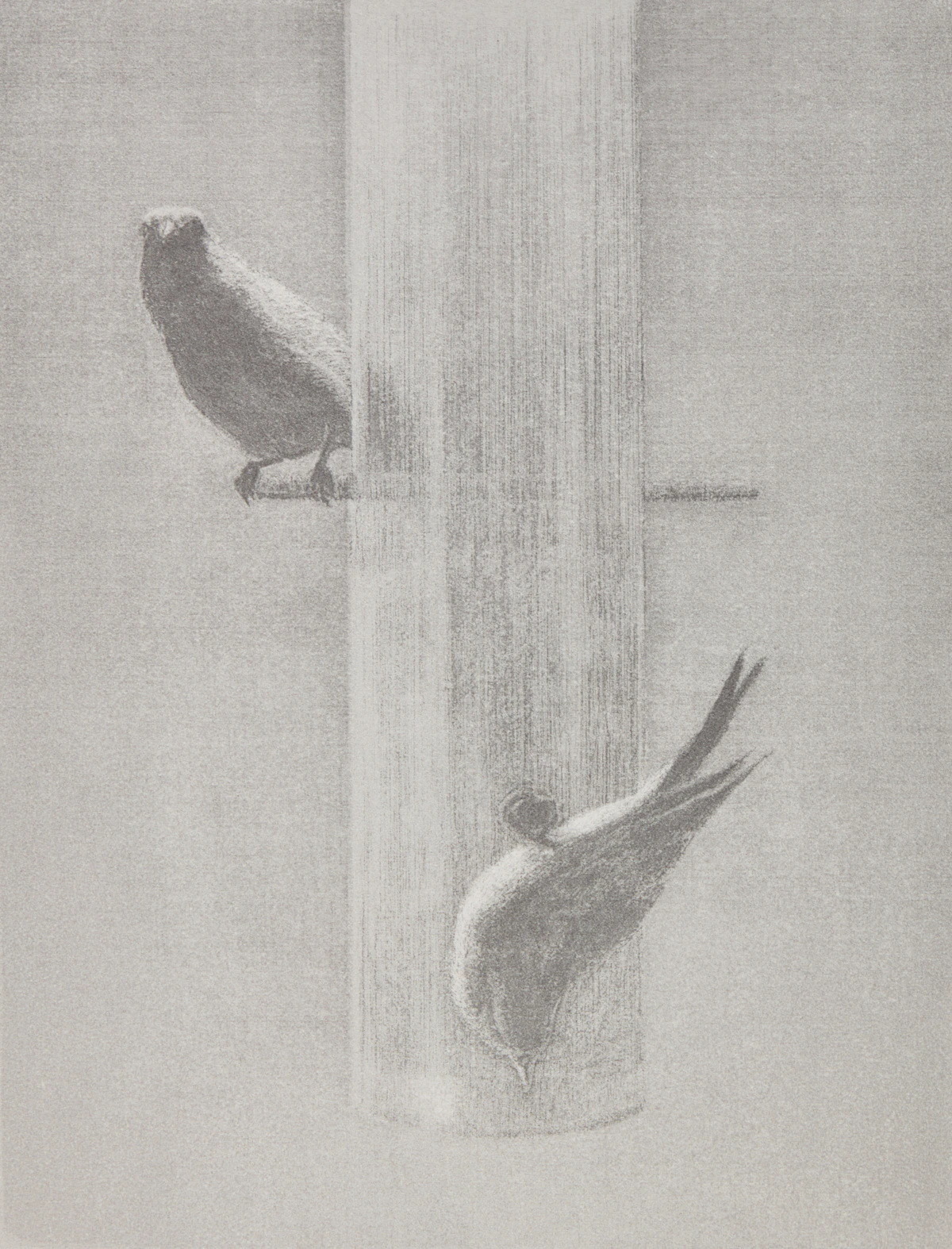 Jeremy Smith, Finches; Morning, Lake Joseph; Lobby, three serigraphs