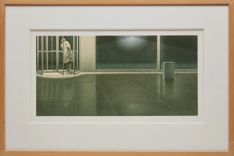 Jeremy Smith, Finches; Morning, Lake Joseph; Lobby, three serigraphs - view 5