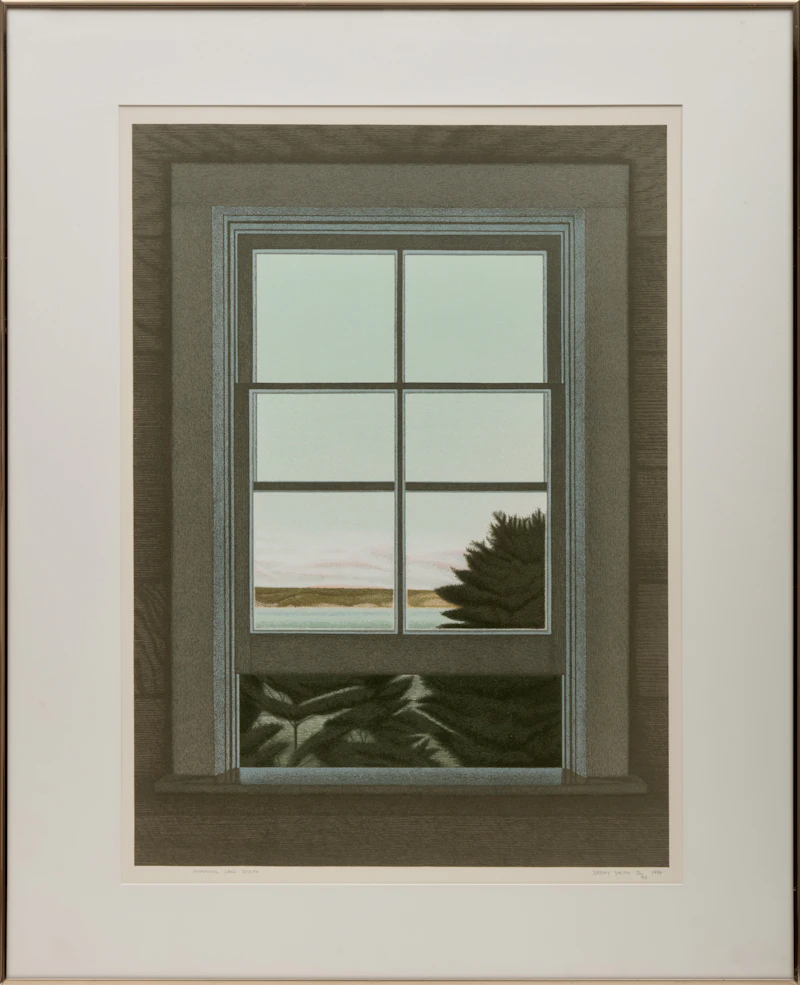 Jeremy Smith, Finches; Morning, Lake Joseph; Lobby, three serigraphs - view 8
