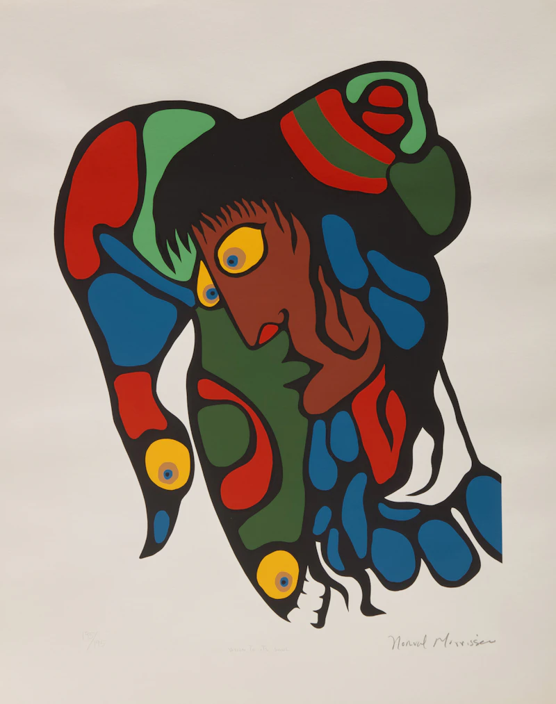 Norval Morrisseau, Shaman Vision Series One, set of six colour serigraphs - view 4