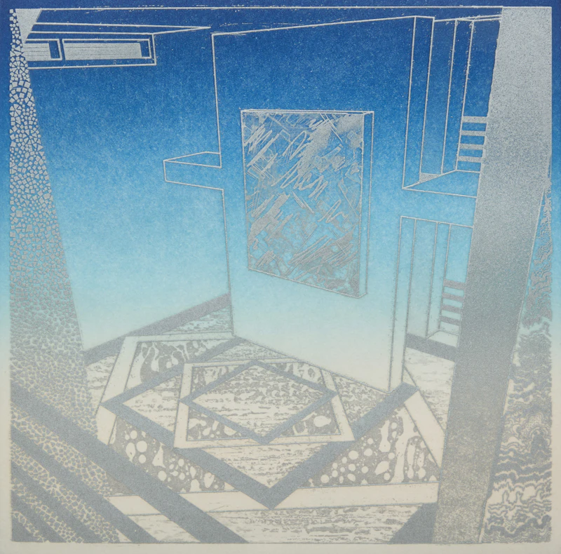 Margaret Priest, The Empty Museum; The Museum; The Museum at Night, three etchings, 1981 - view 1