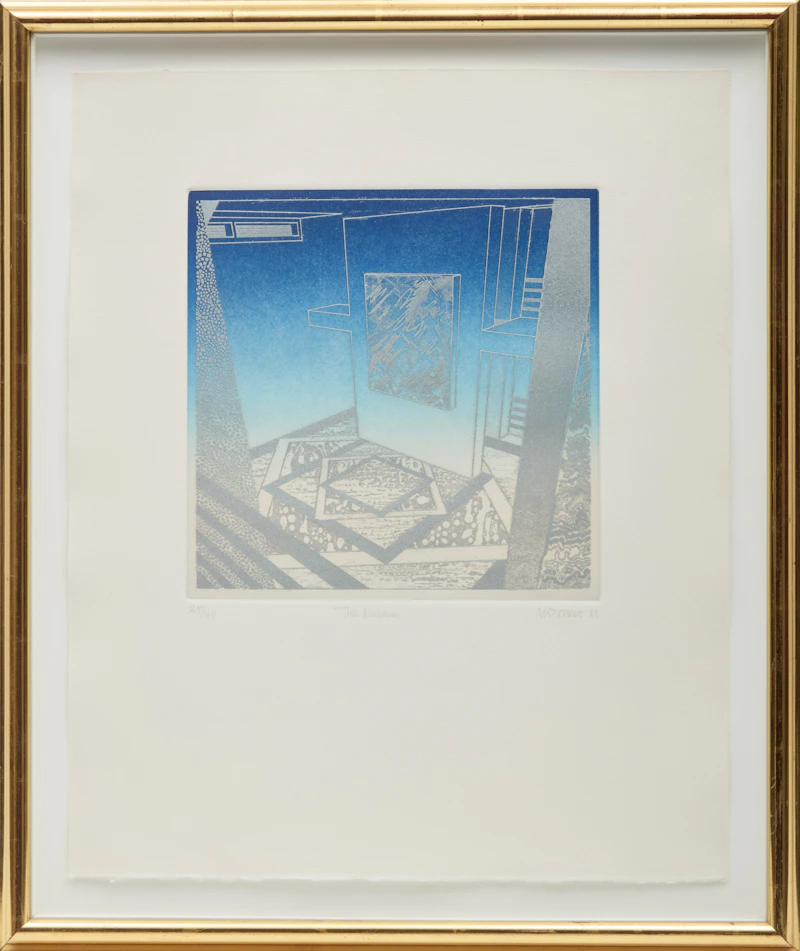 Margaret Priest, The Empty Museum; The Museum; The Museum at Night, three etchings, 1981 - view 2