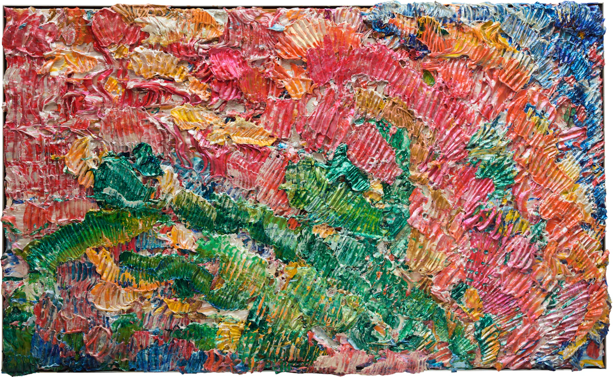 Roy Lerner, Polsha's Gate, acrylic on canvas, 1992