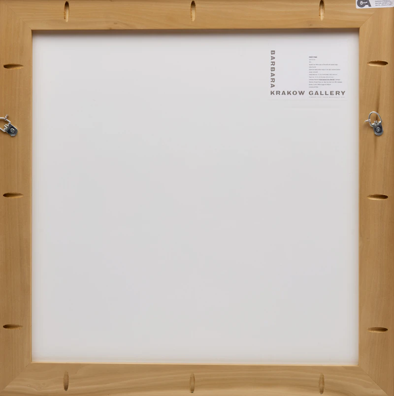Robert Ryman, Untitled (3), aquatint on Rives BFK with deckled edges, 1972 - view 3