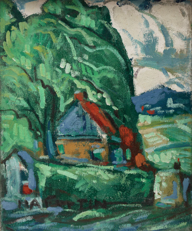 Marc-Aurèle Fortin, Sainte-Rose, oil on canvas